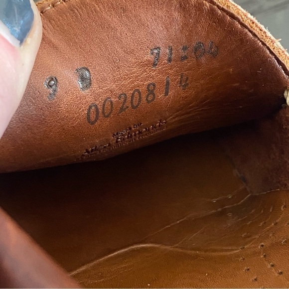 Allen Edmonds Two Tone Brown Boulder Venetian Driving Moccasin Loafer Size 9 D